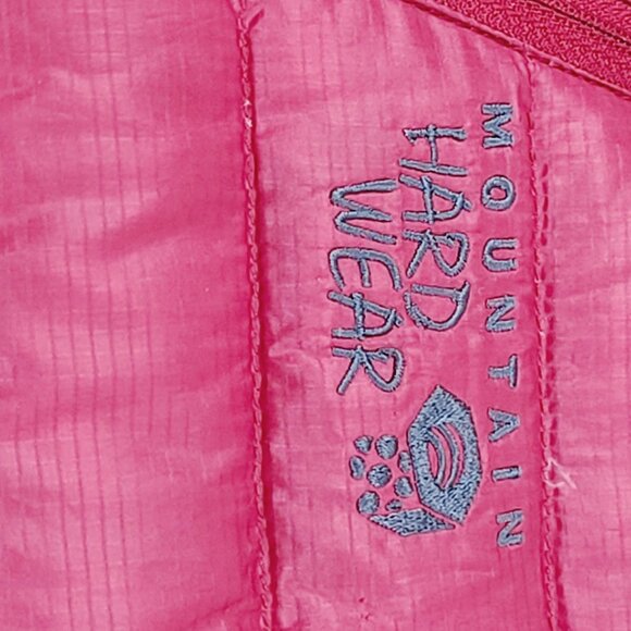 Mountain Hardwear Men's Red 800 Down Long Sleeve Padded Puffer Jacket Size L - Picture 8 of 12